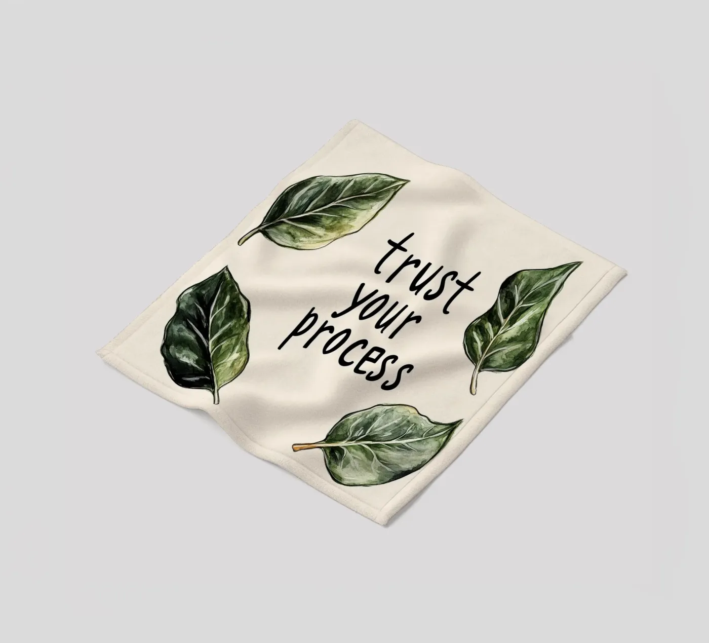 Trust Your Process fleecedeken van treechild