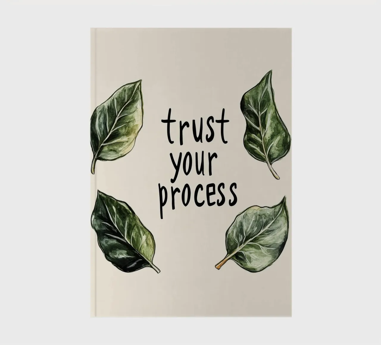 Trust Your Process notebook by treechild