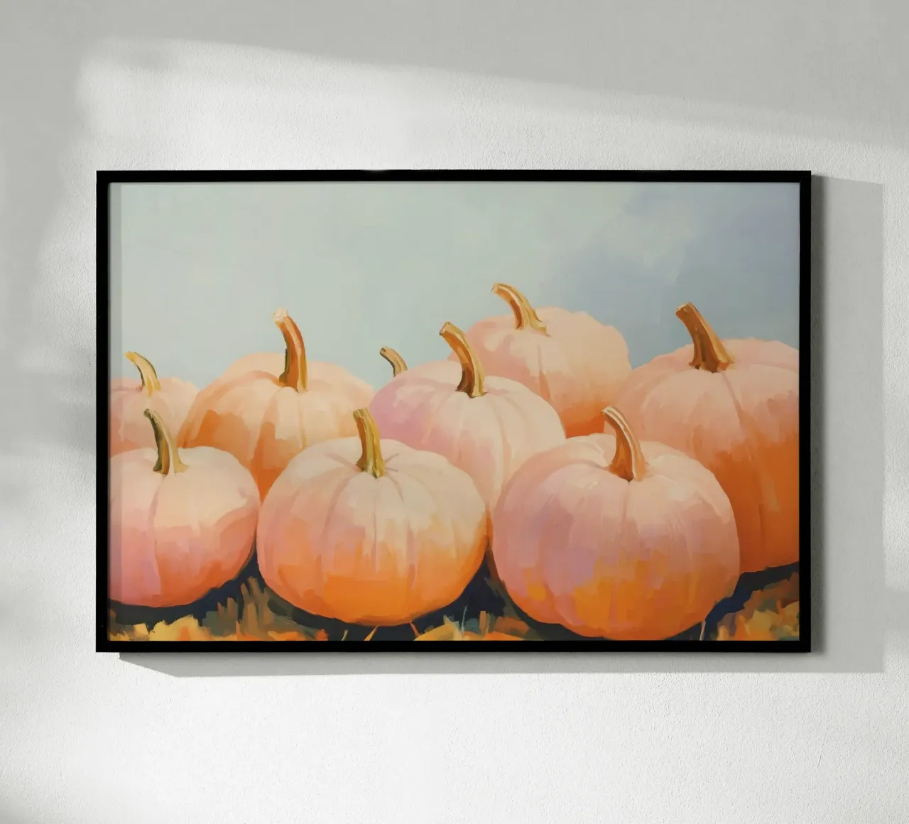 Zucche d'autunno carta hahnemühle da Melloi Art Print