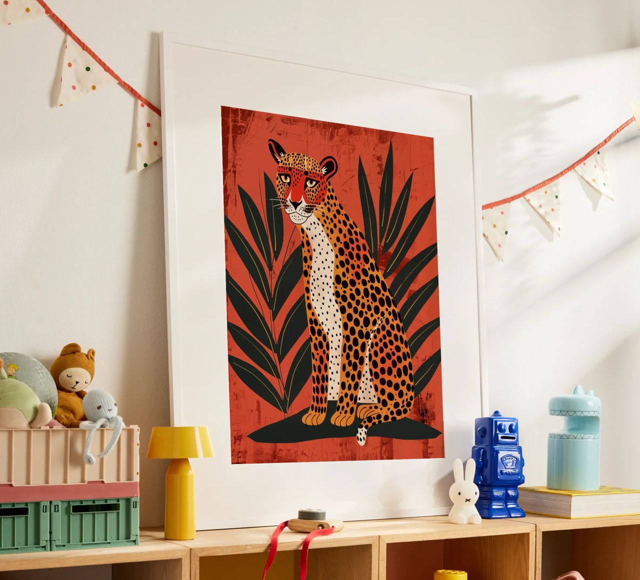 Mysteriöser Leopard Poster von Autofocus