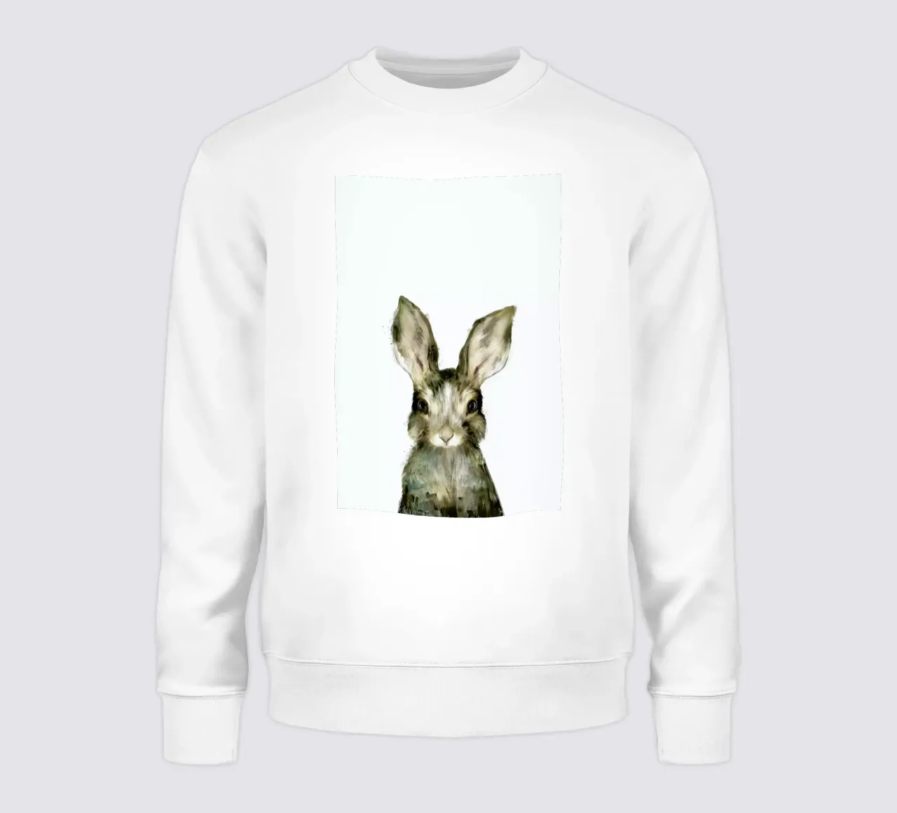 Little Rabbit sweatshirt van Amy Hamilton
