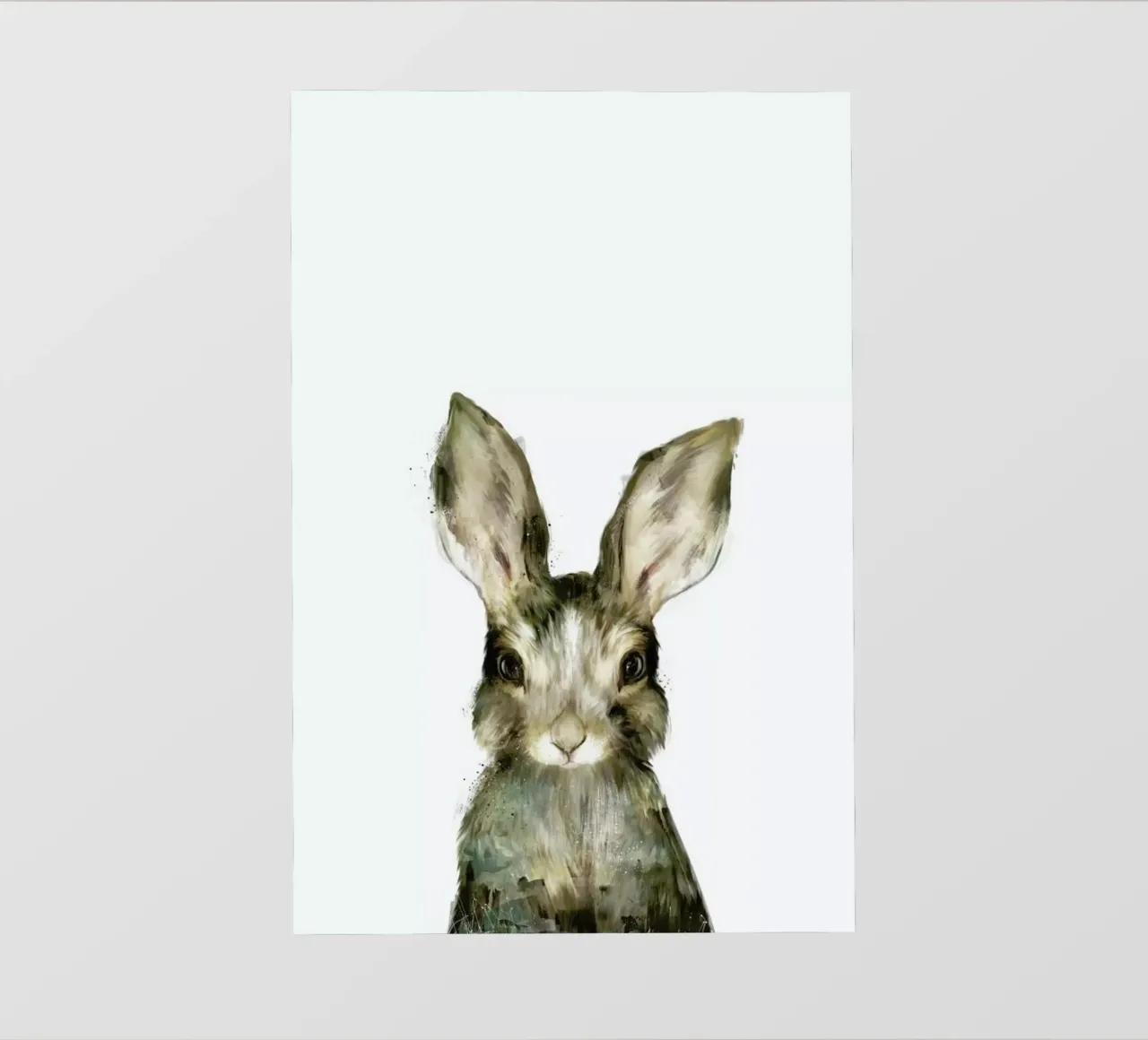 Little Rabbit pvc cover by Amy Hamilton