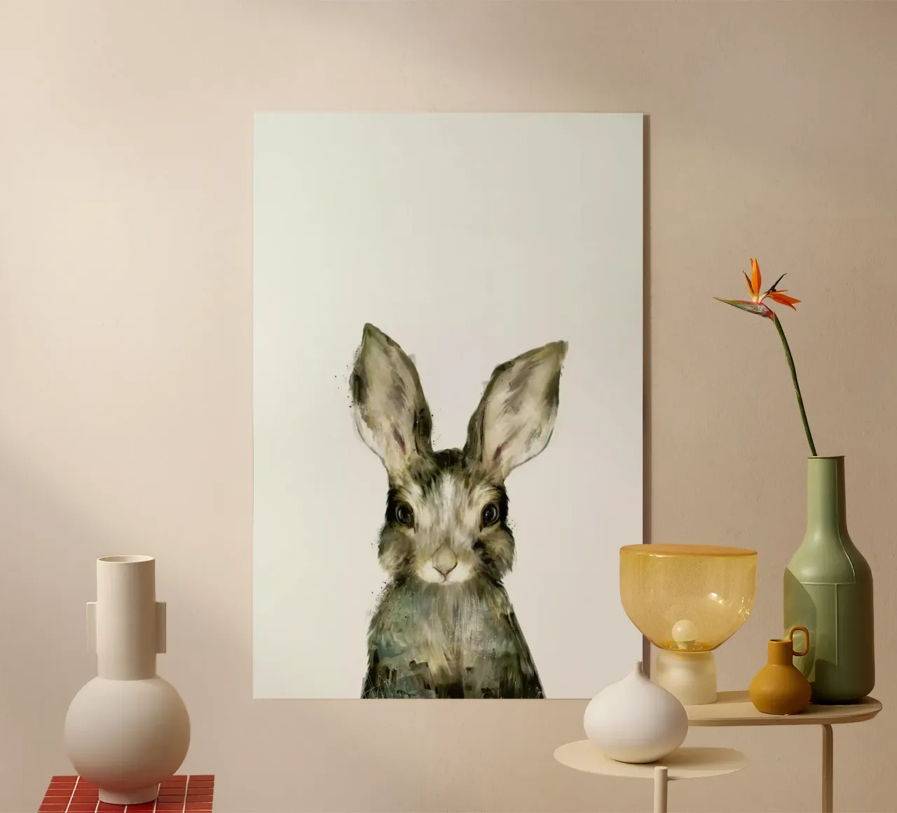 Little Rabbit plexiglass da Amy Hamilton