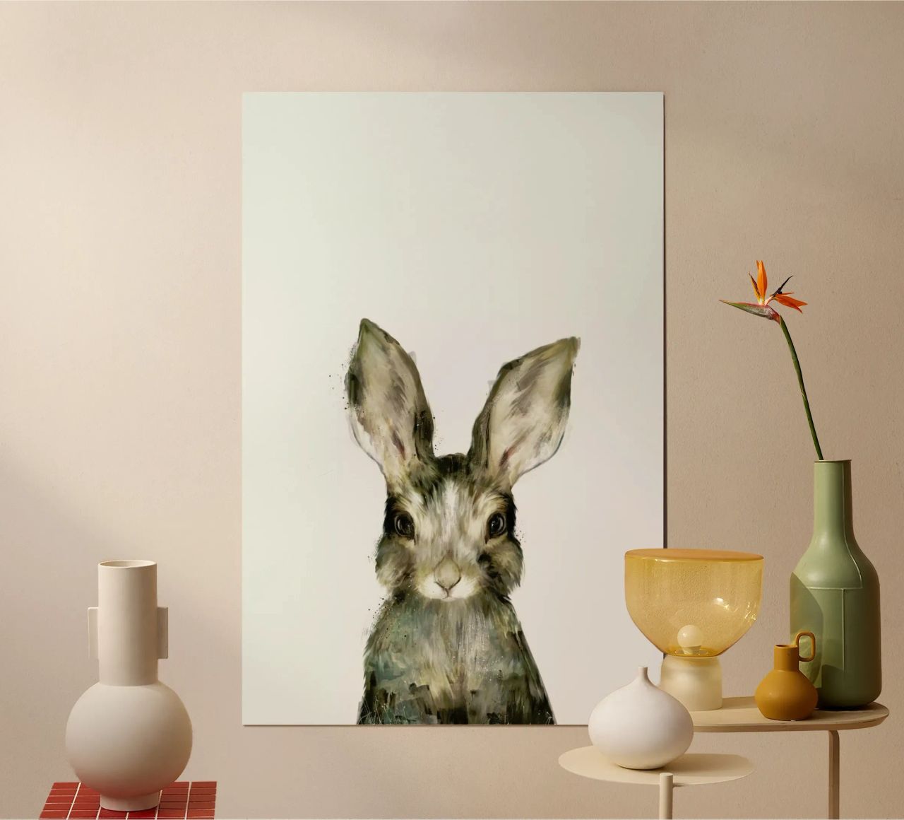 Little Rabbit poster by Amy Hamilton