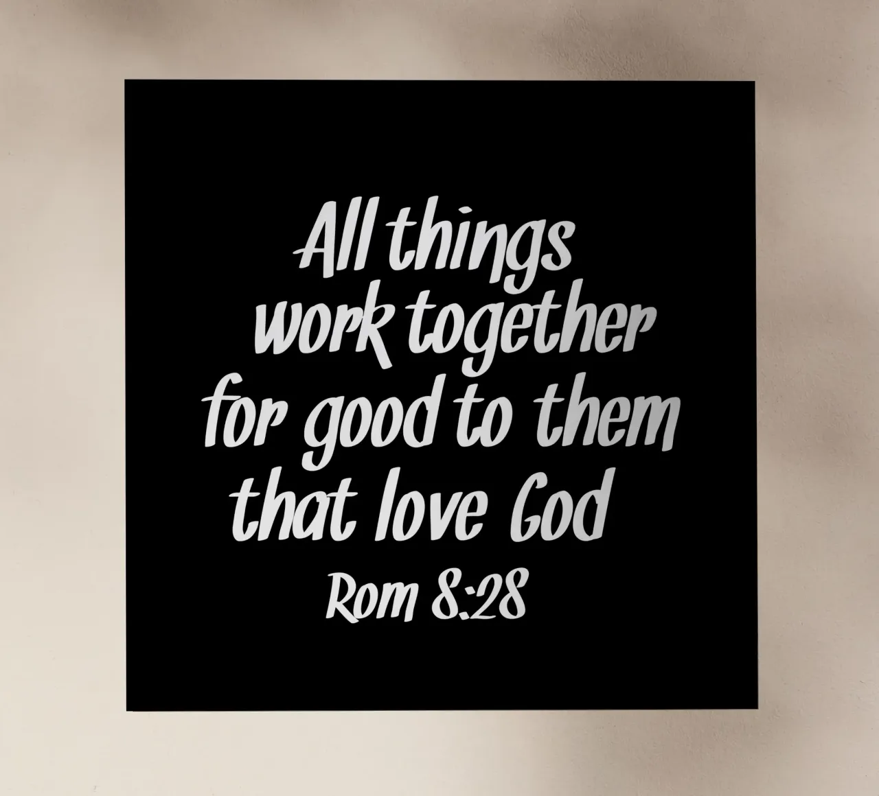 All things work together for good to them that love God pellicola backlit da happieeagle