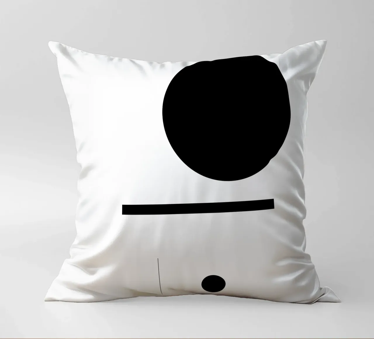 Bianco e nero 01 cuscino da KHouse Studio