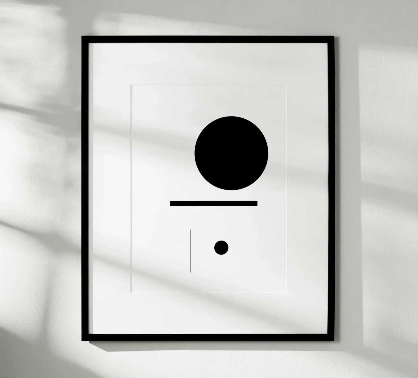 Bianco e nero 01 poster da KHouse Studio