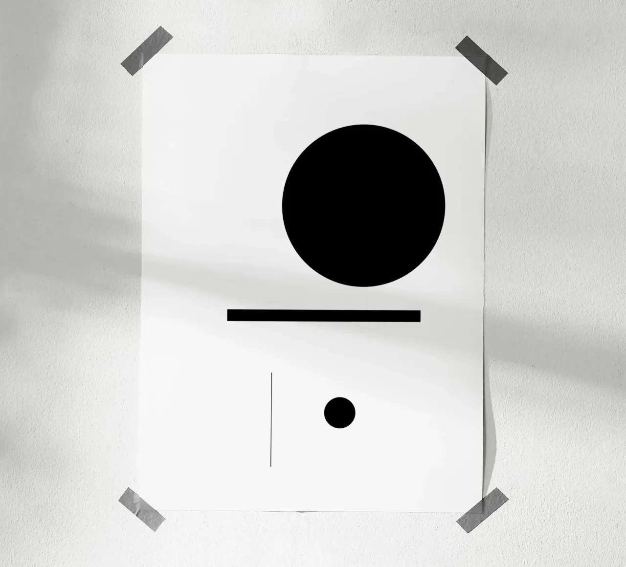 Bianco e nero 01 carta hahnemühle da KHouse Studio