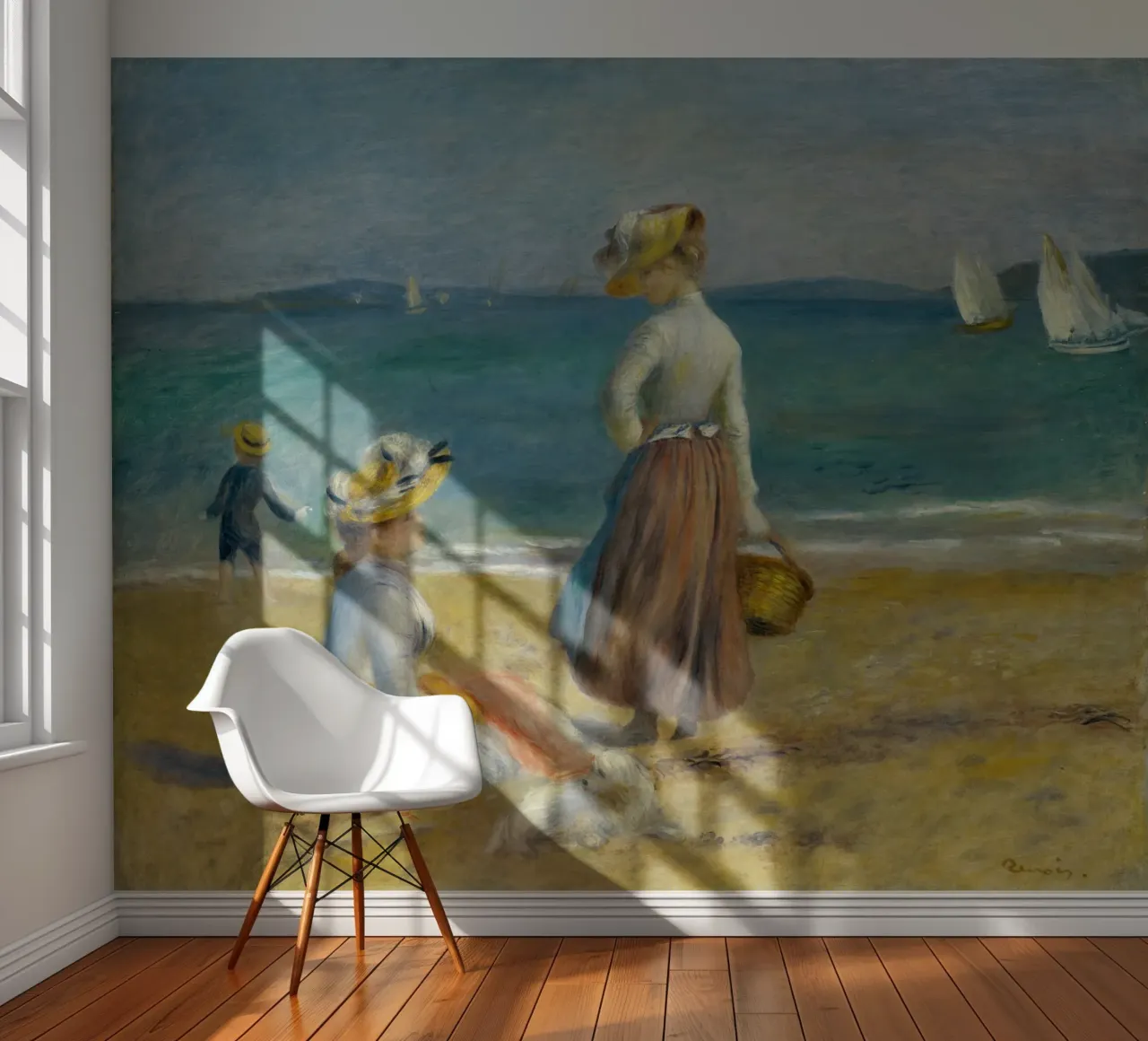 Renoir - On the beach photo wallpaper by ARTOTHEK