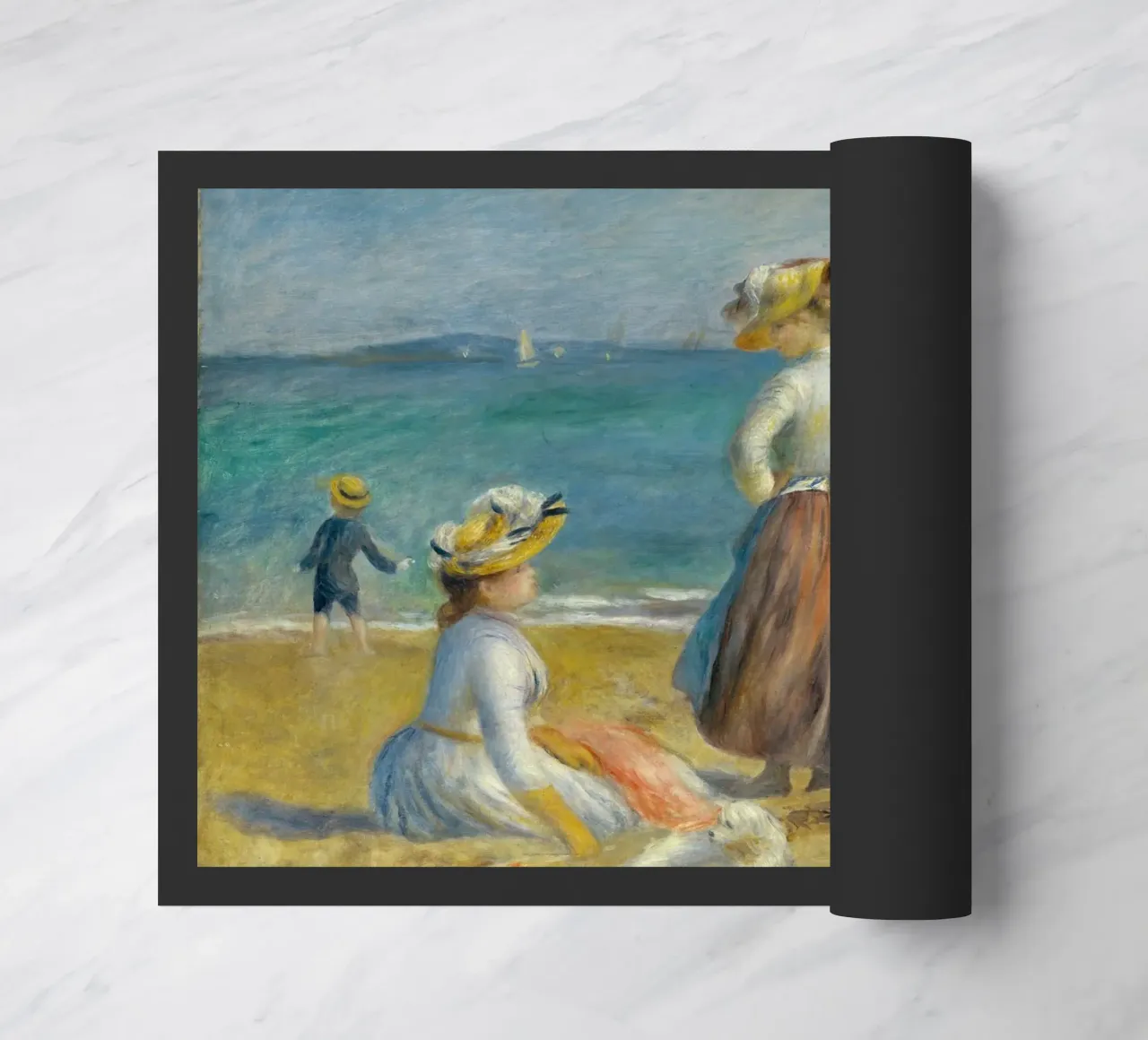 Renoir - Sulla spiaggia zerbino da ARTOTHEK