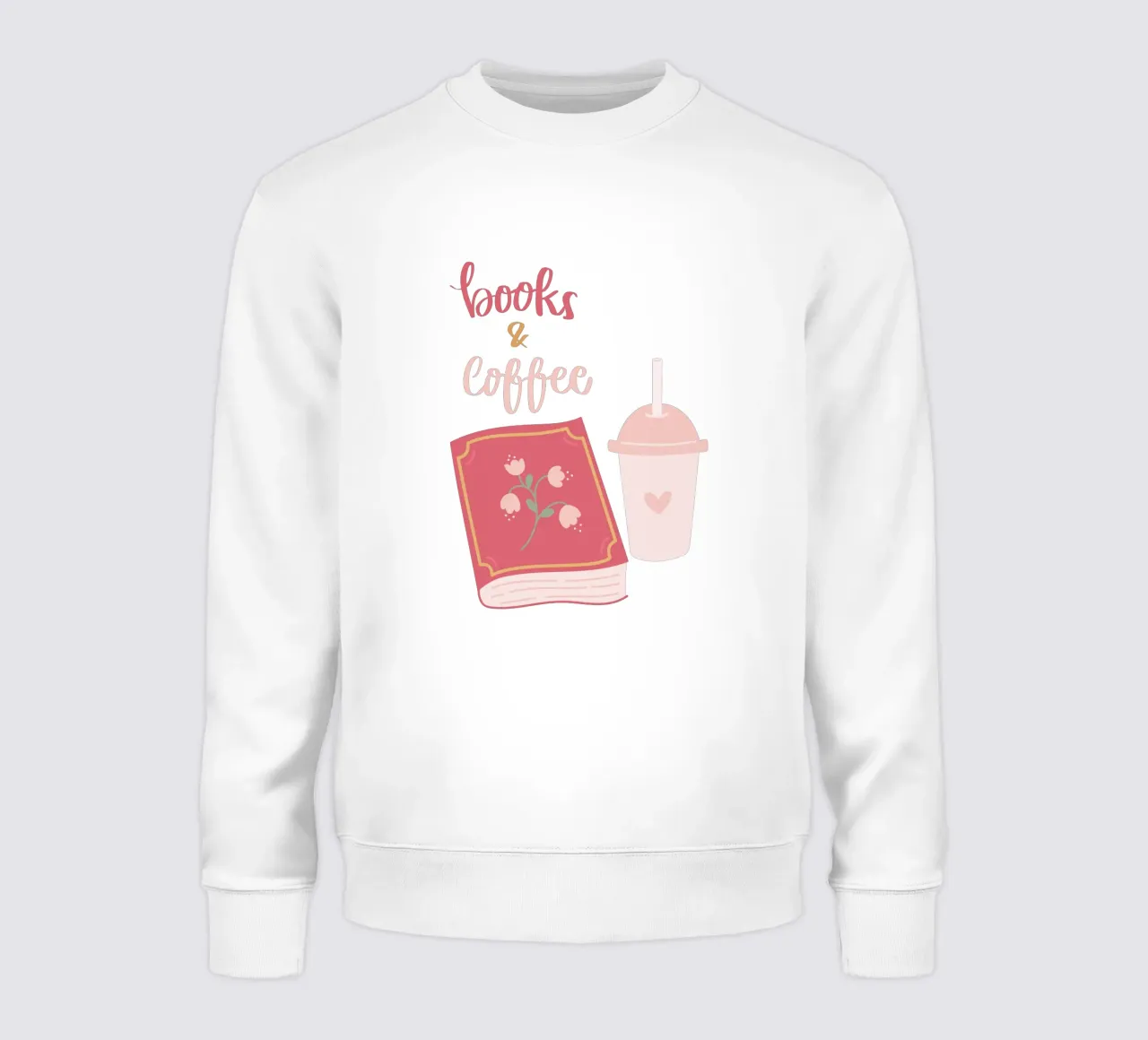 Buchliebhaber , Kaffeeliebhaber Druck Sweatshirt von pdigitalprints