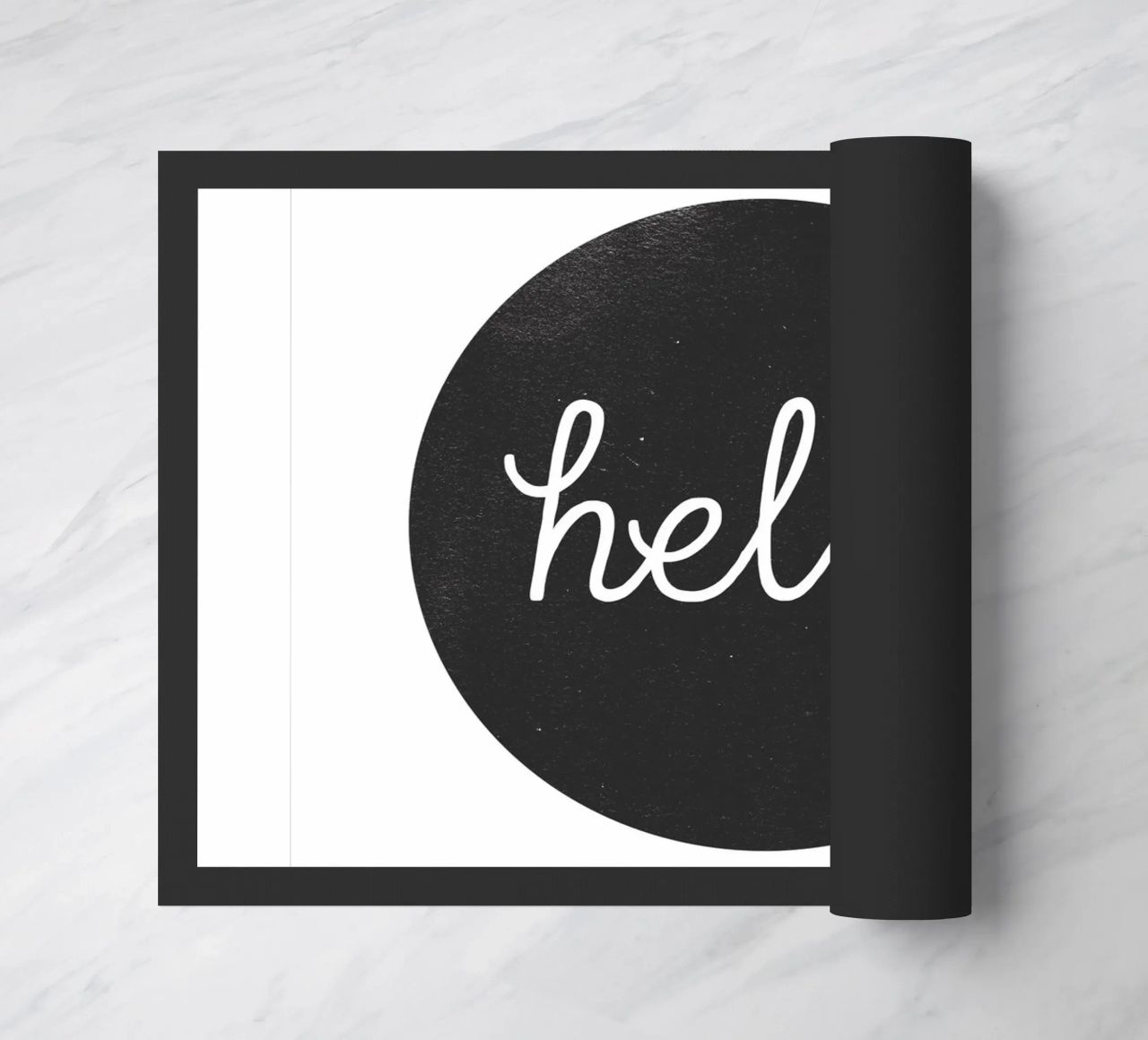 Hello - Design minimalista di benvenuto zerbino da Whole©