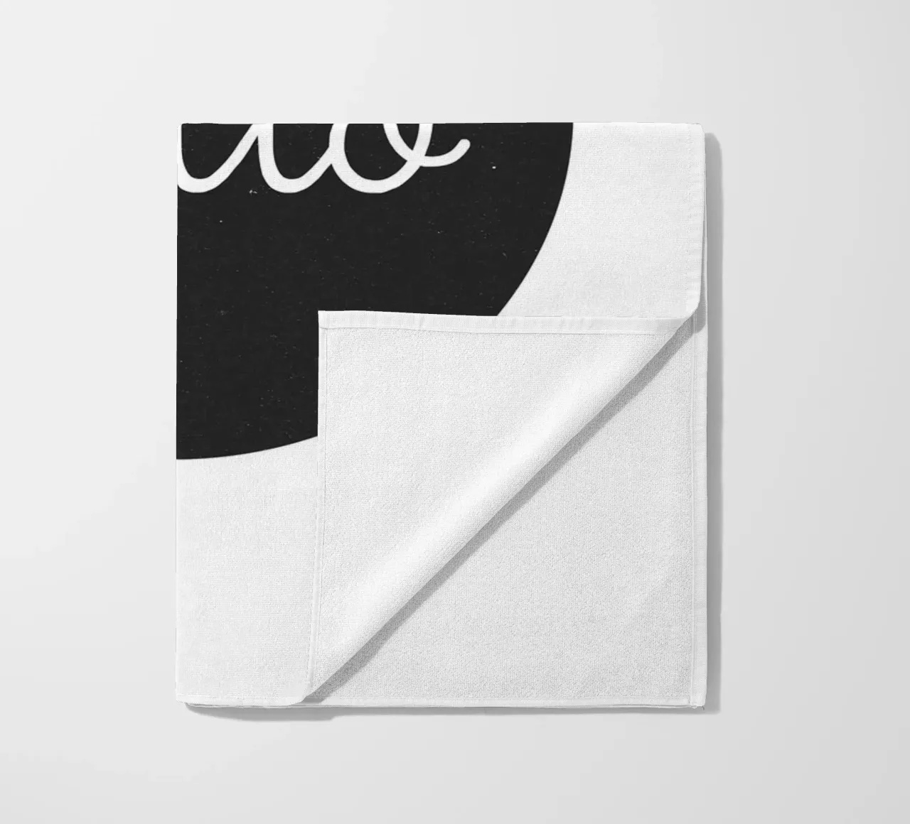 Hello - Design minimalista di benvenuto telo mare da Whole©