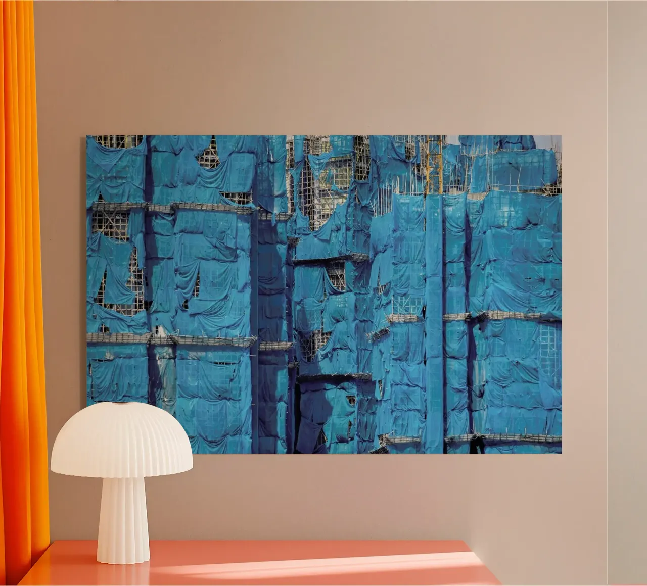 Shroud. Hong Kong acrylic glass by Simon Butterworth