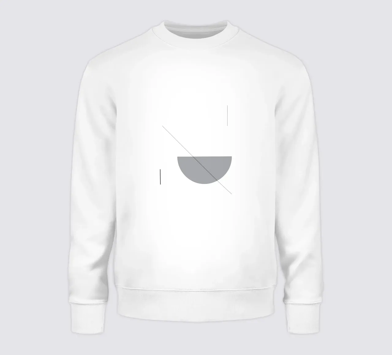 Blanco y negro 02 sudadera de KHouse Studio