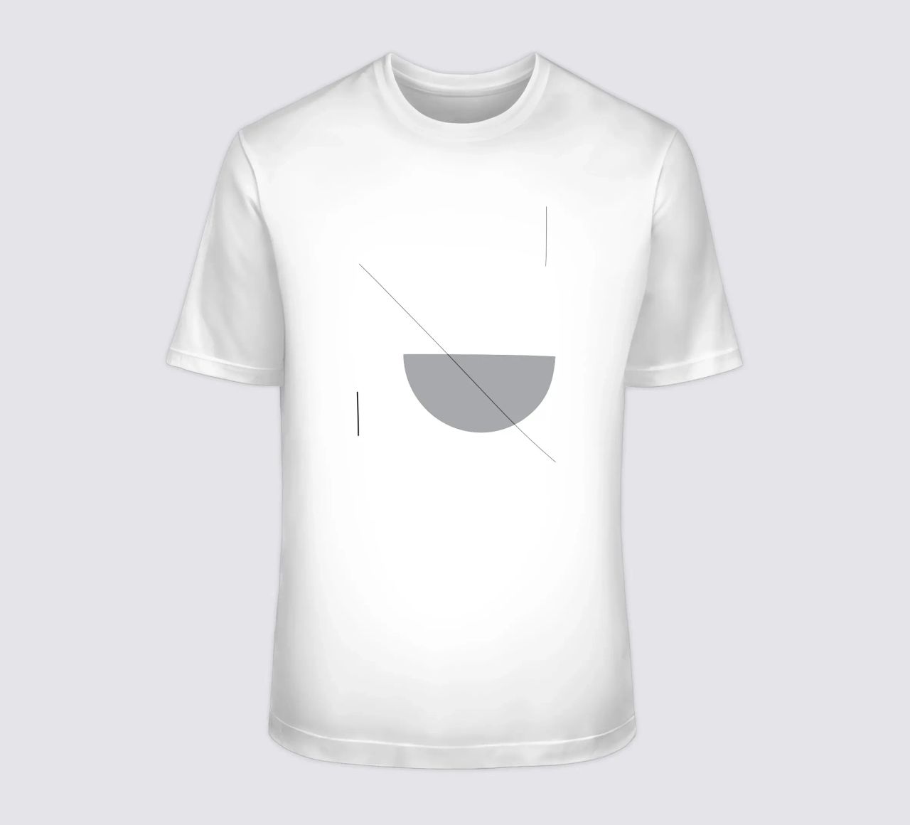 Bianco e nero 02 t-shirt da KHouse Studio