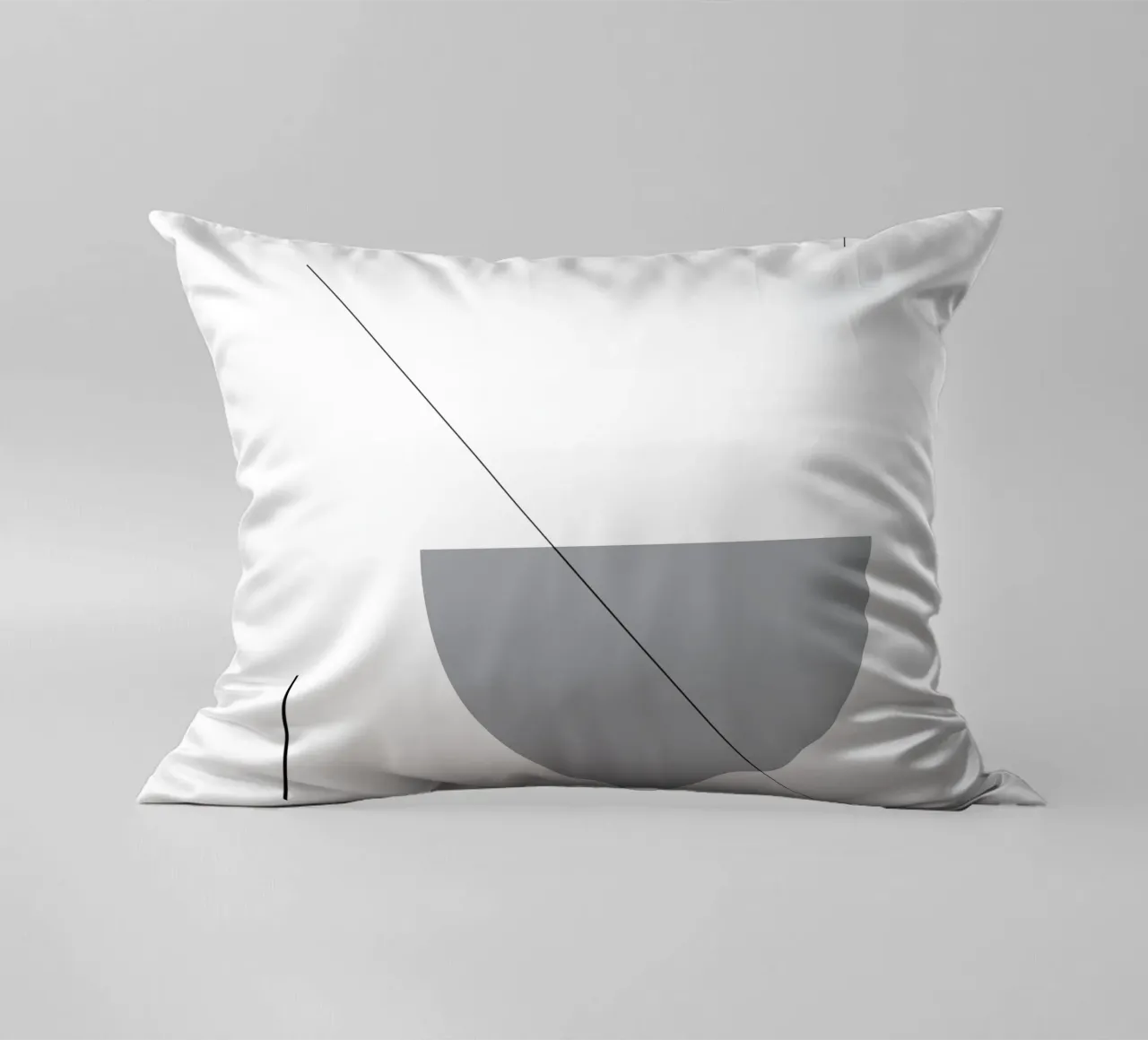 Bianco e nero 02 cuscino da KHouse Studio