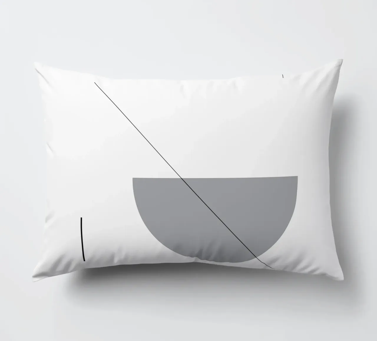 Bianco e nero 02 cuscino da KHouse Studio