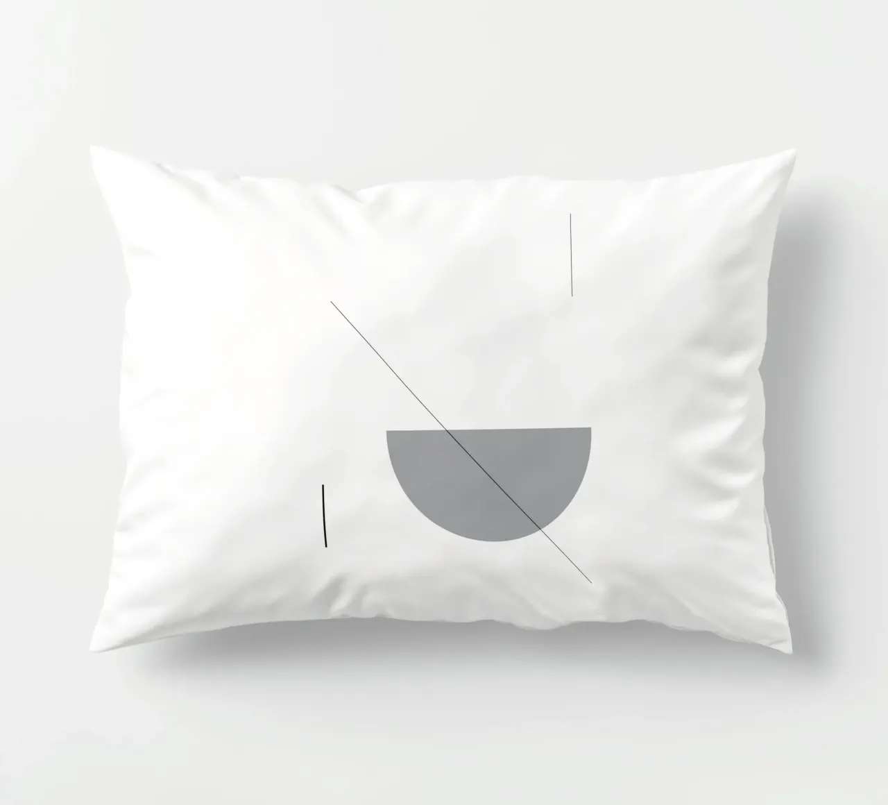 Bianco e nero 02 cuscino da KHouse Studio