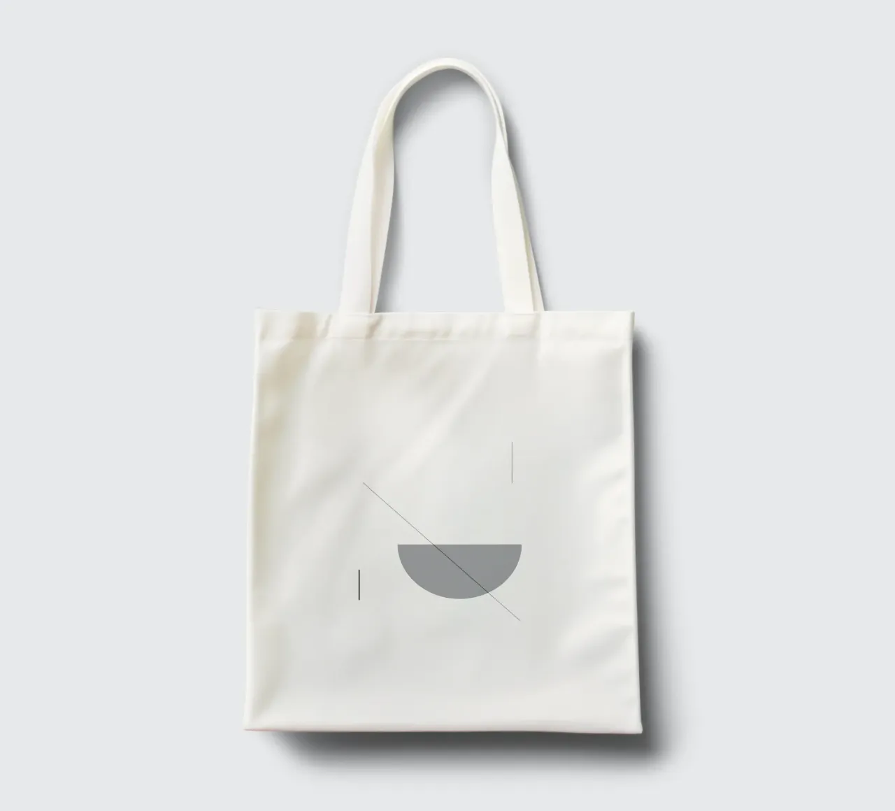 Bianco e nero 02 borsa in juta da KHouse Studio