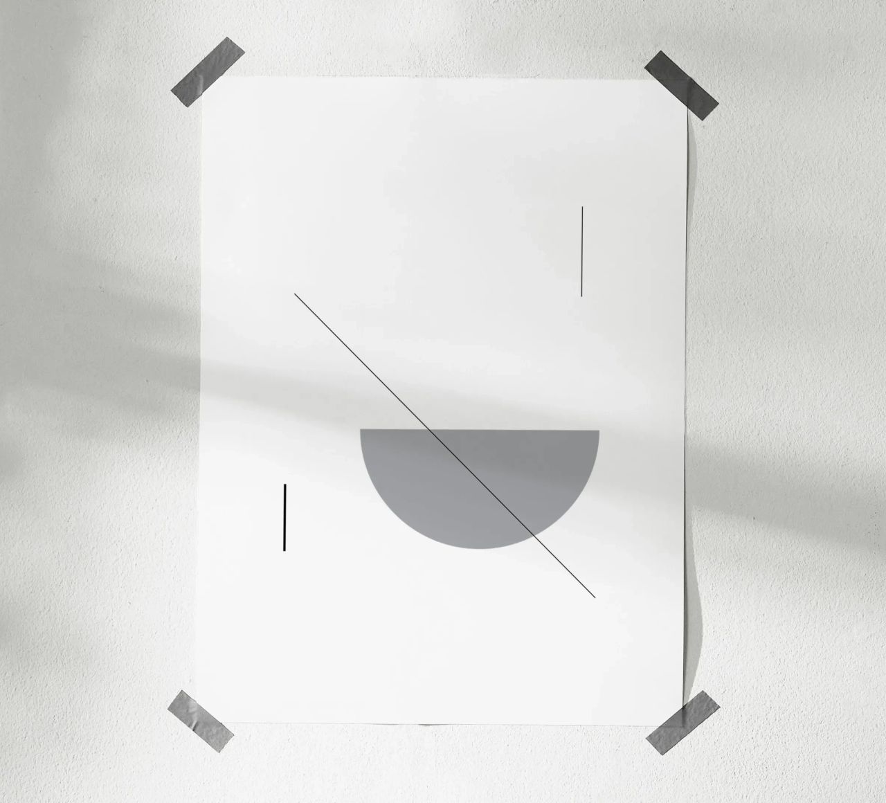 Bianco e nero 02 poster da KHouse Studio