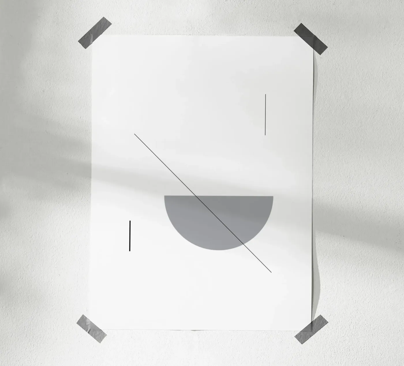 Bianco e nero 02 poster da KHouse Studio
