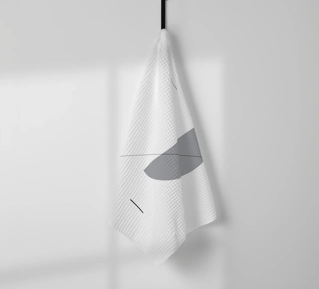 Bianco e nero 02 canovaccio da cucina da KHouse Studio