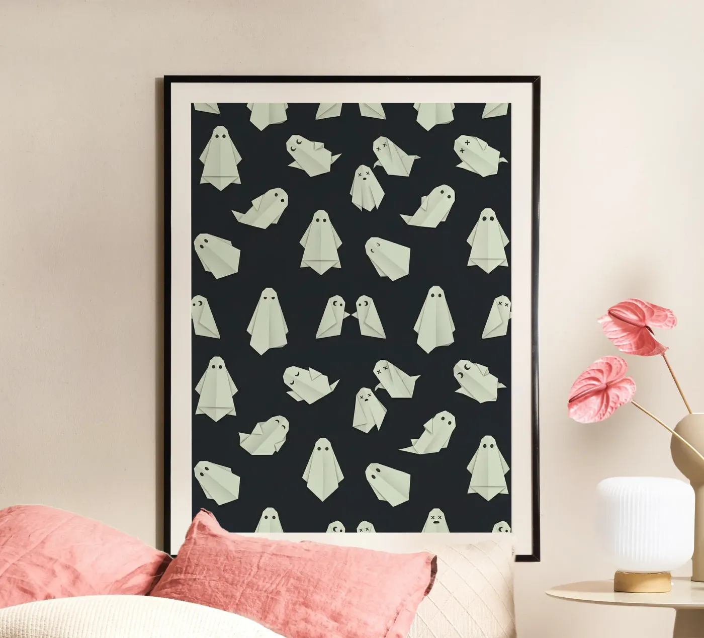 Lucy Cute Ghost poster by Lucy Marshall