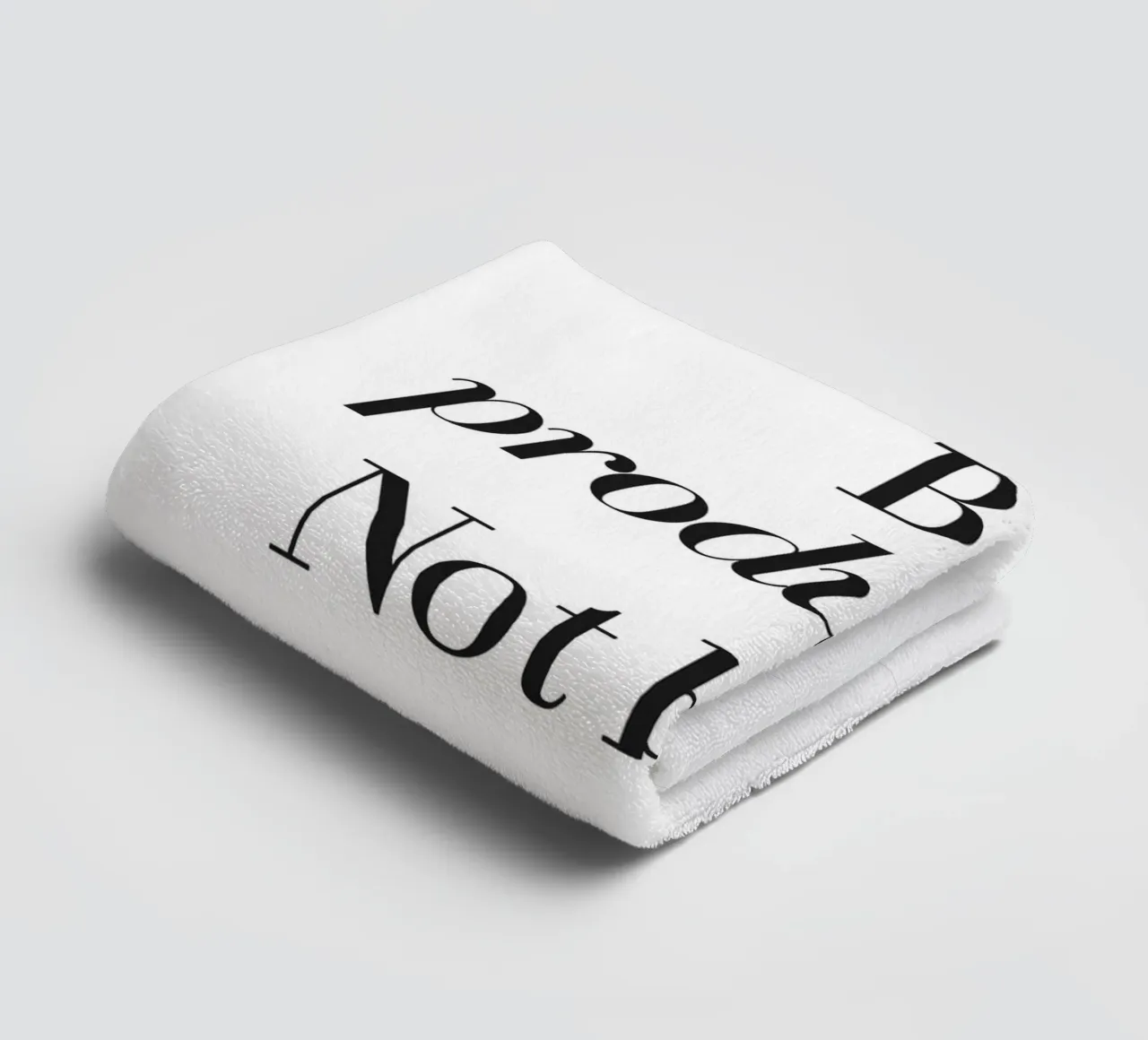 Design della produttività - Slogan minimalista asciugamano da bagno da Whole©