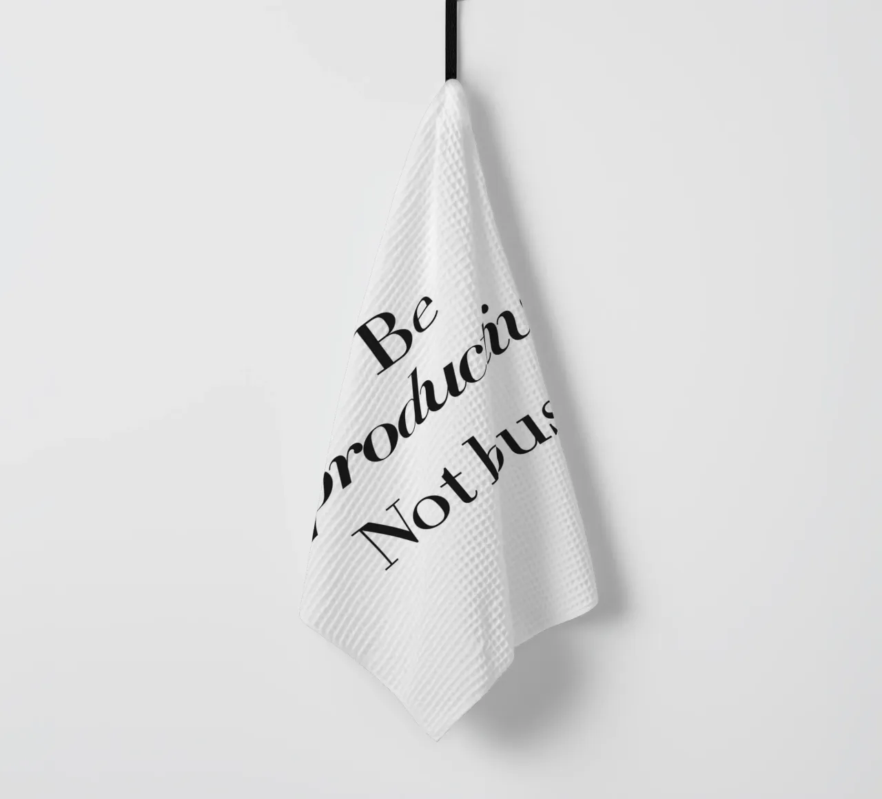 Design della produttività - Slogan minimalista canovaccio da cucina da Whole©