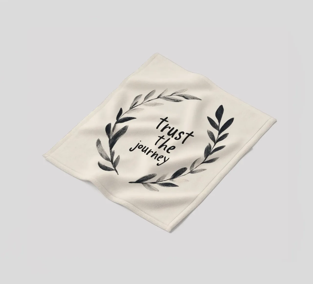 Trust The Journey coperta in pile da treechild