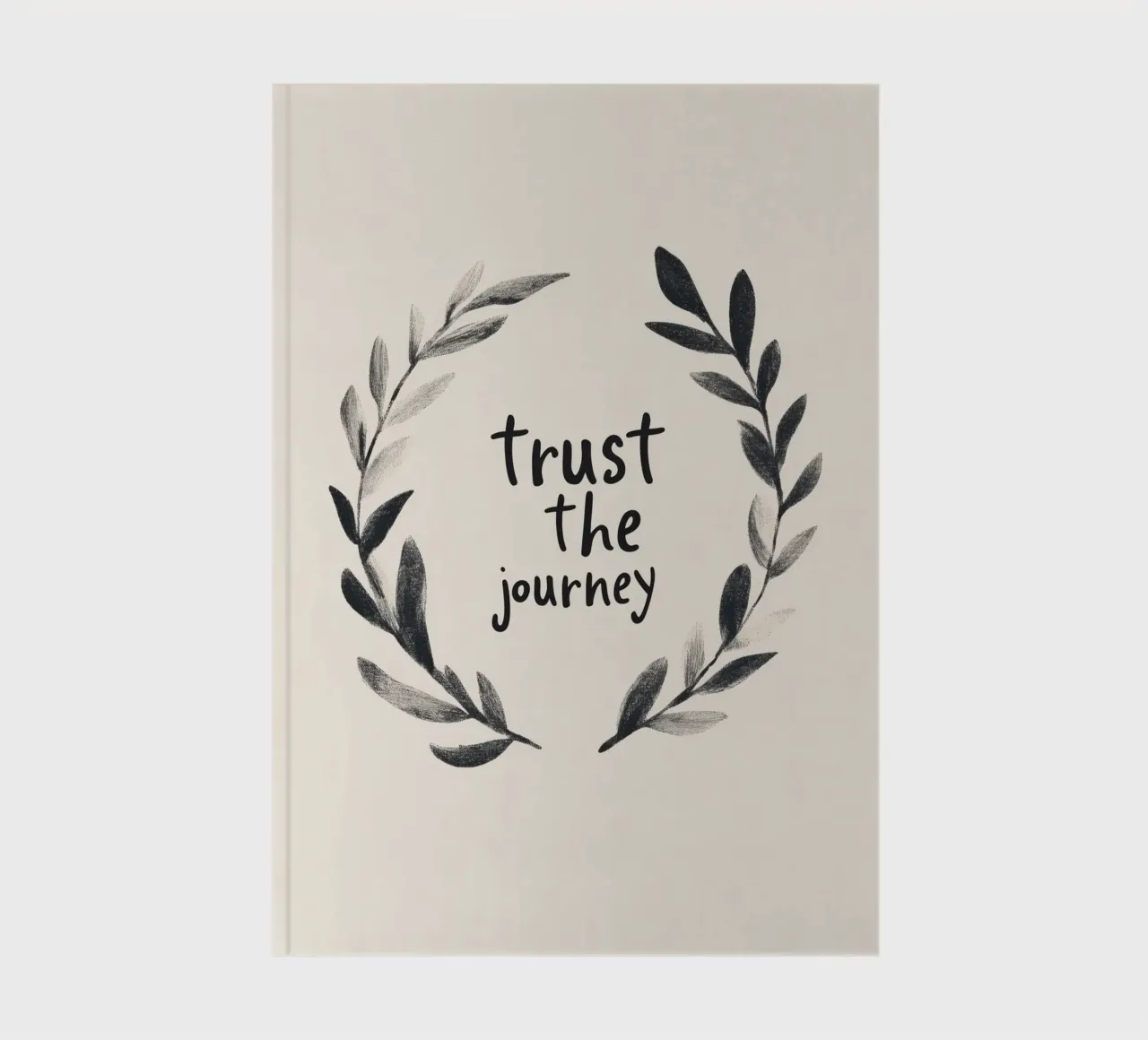 Trust The Journey notebook by treechild