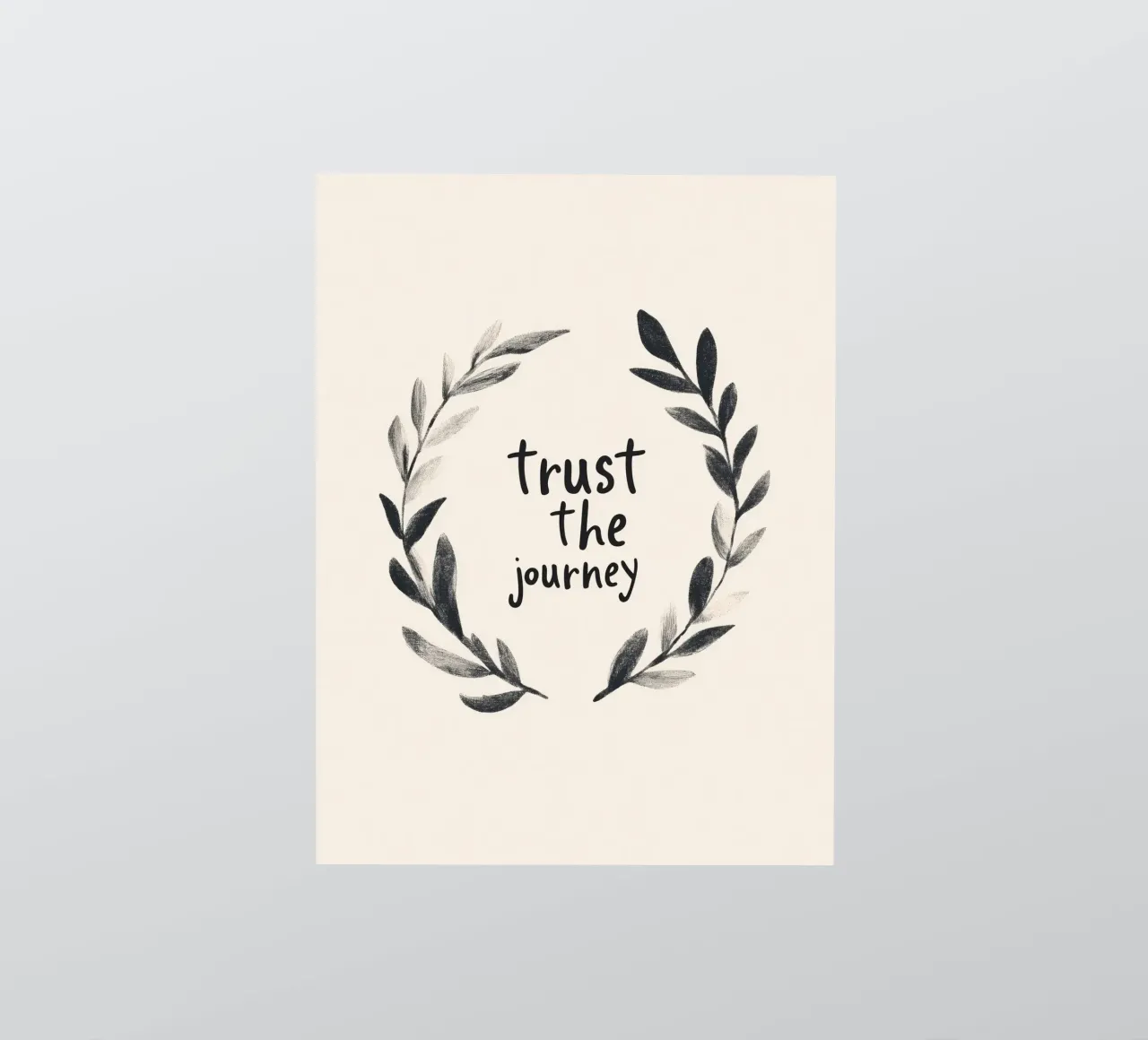 Trust The Journey autocollant de treechild