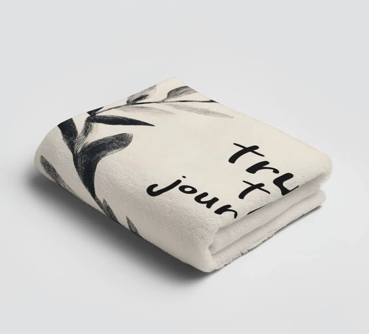 Trust The Journey asciugamano da bagno da treechild