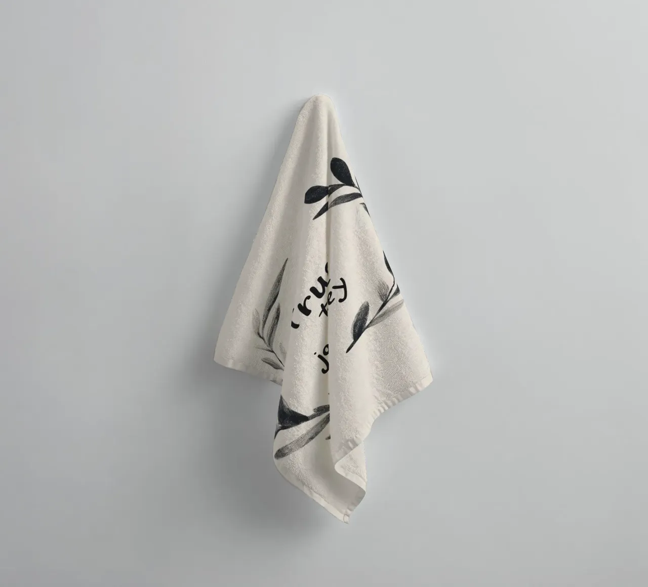 Trust The Journey asciugamano da bagno da treechild