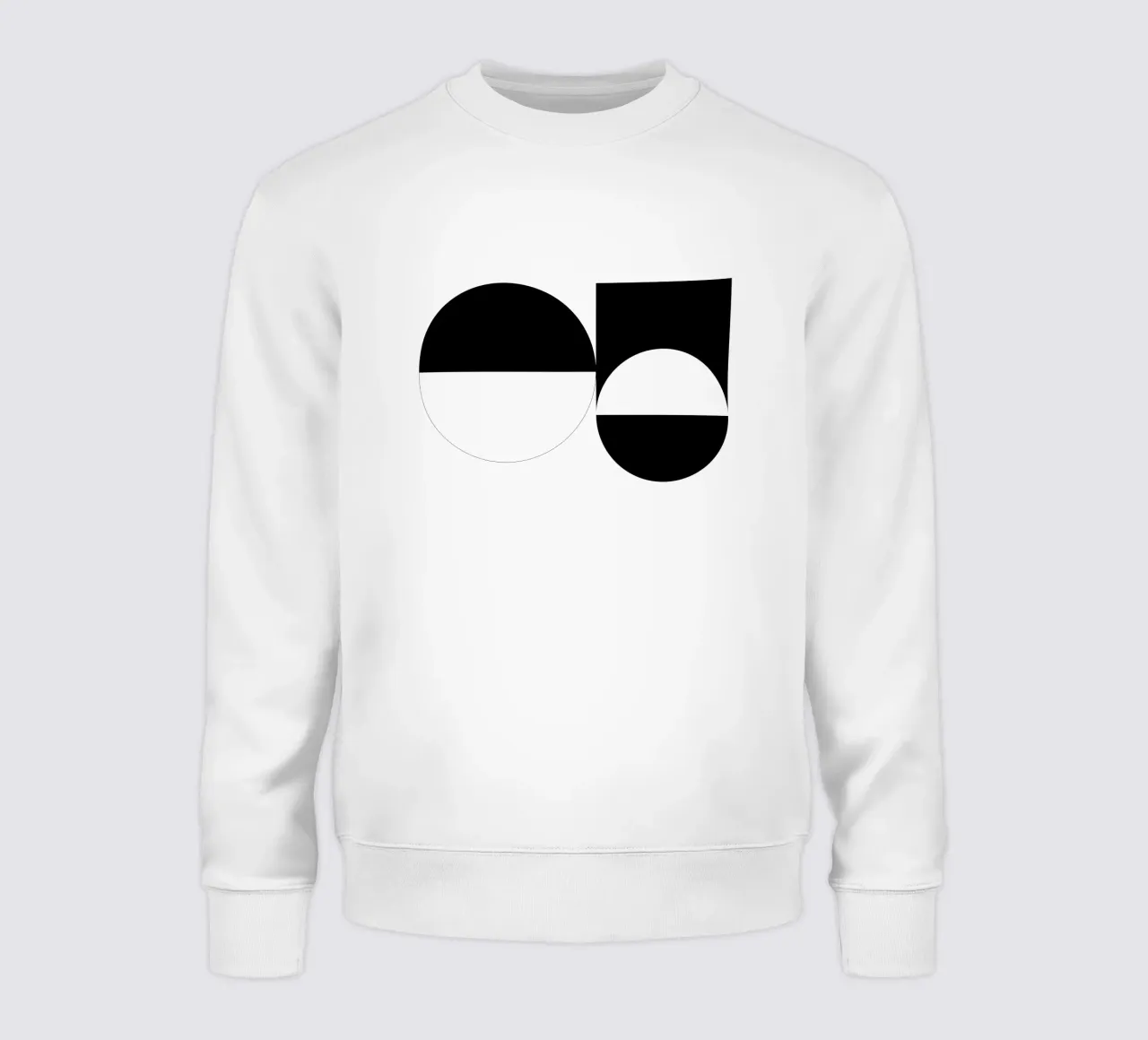 Black & White 03 sweatshirt by KHouse Studio