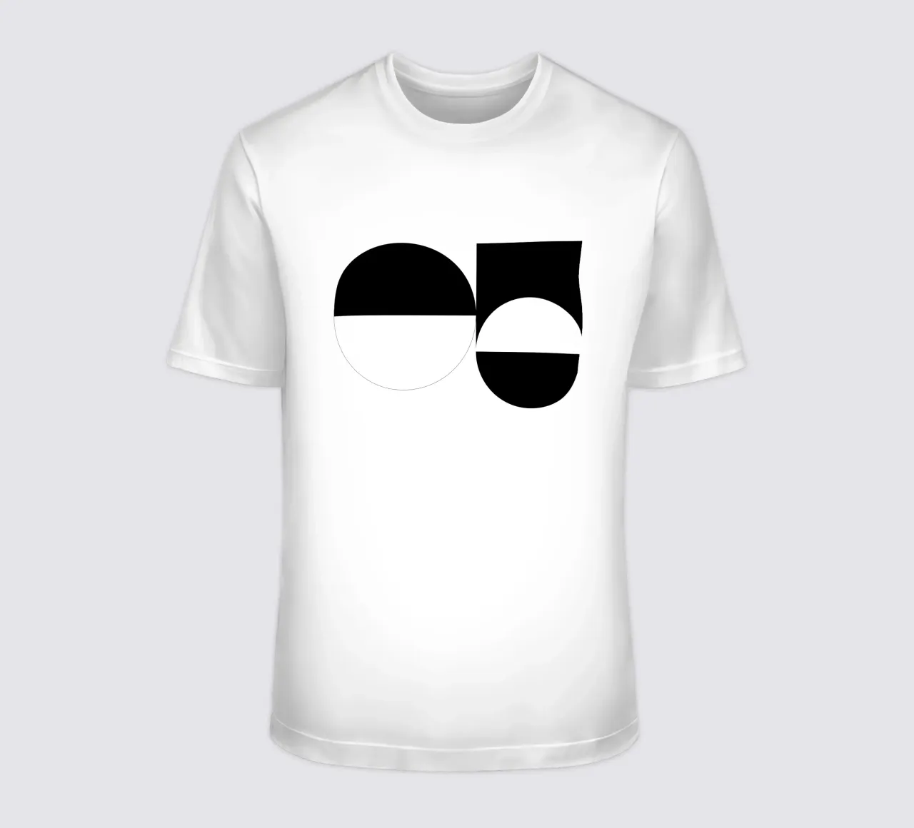 Black & White 03 t-shirt by KHouse Studio