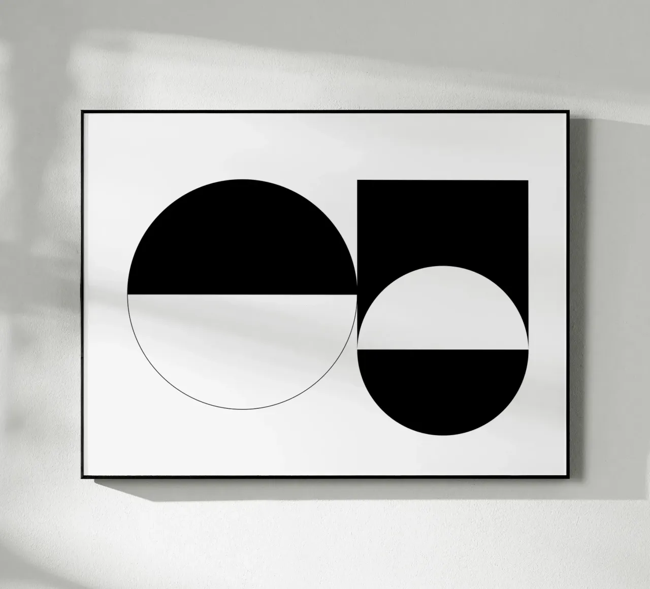 Bianco e nero 03 plexiglass da KHouse Studio