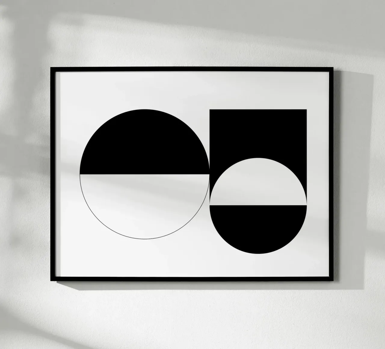 Bianco e nero 03 poster da KHouse Studio