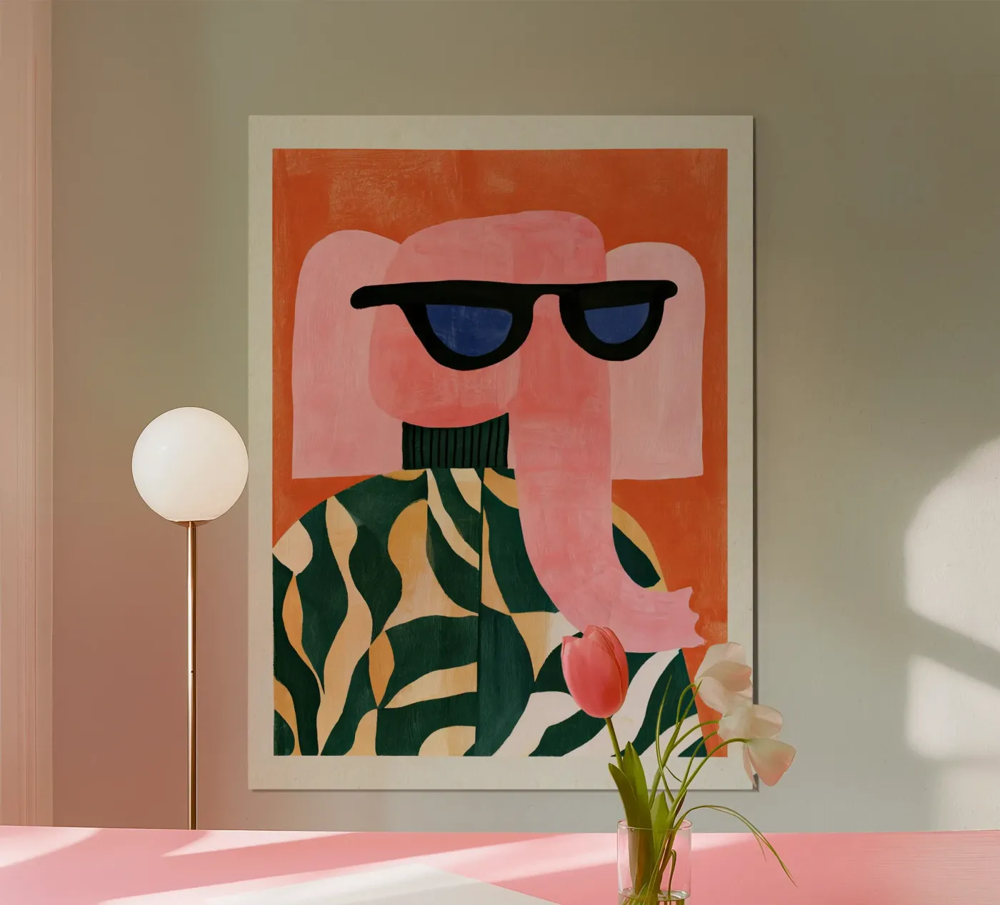 Elefante figo poster da Gaite
