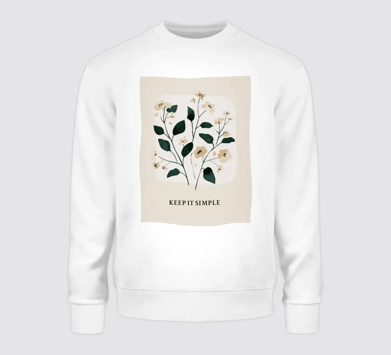 Keep It Simple No 2 felpa da treechild