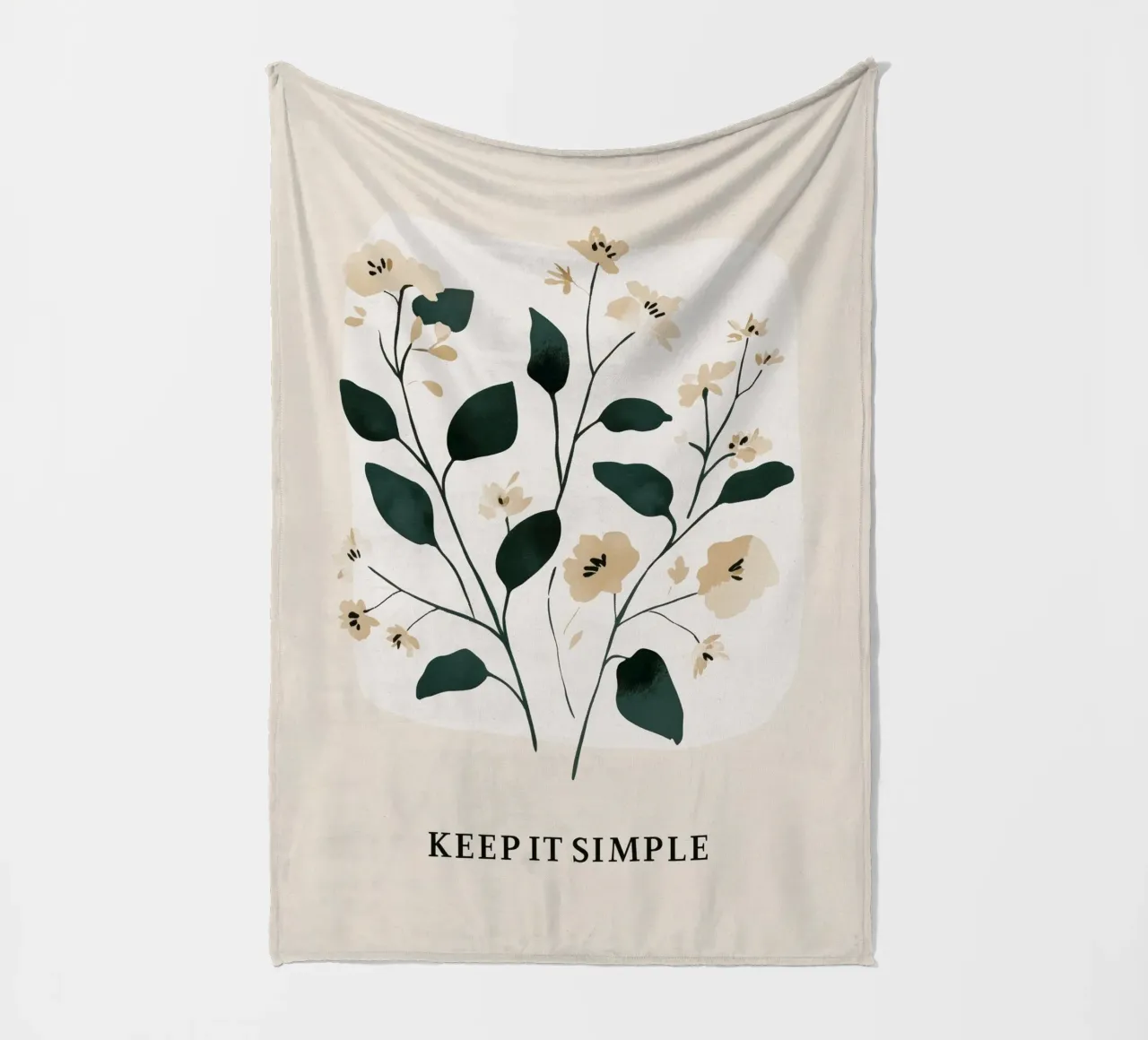 Keep It Simple No 2 coperta in pile da treechild