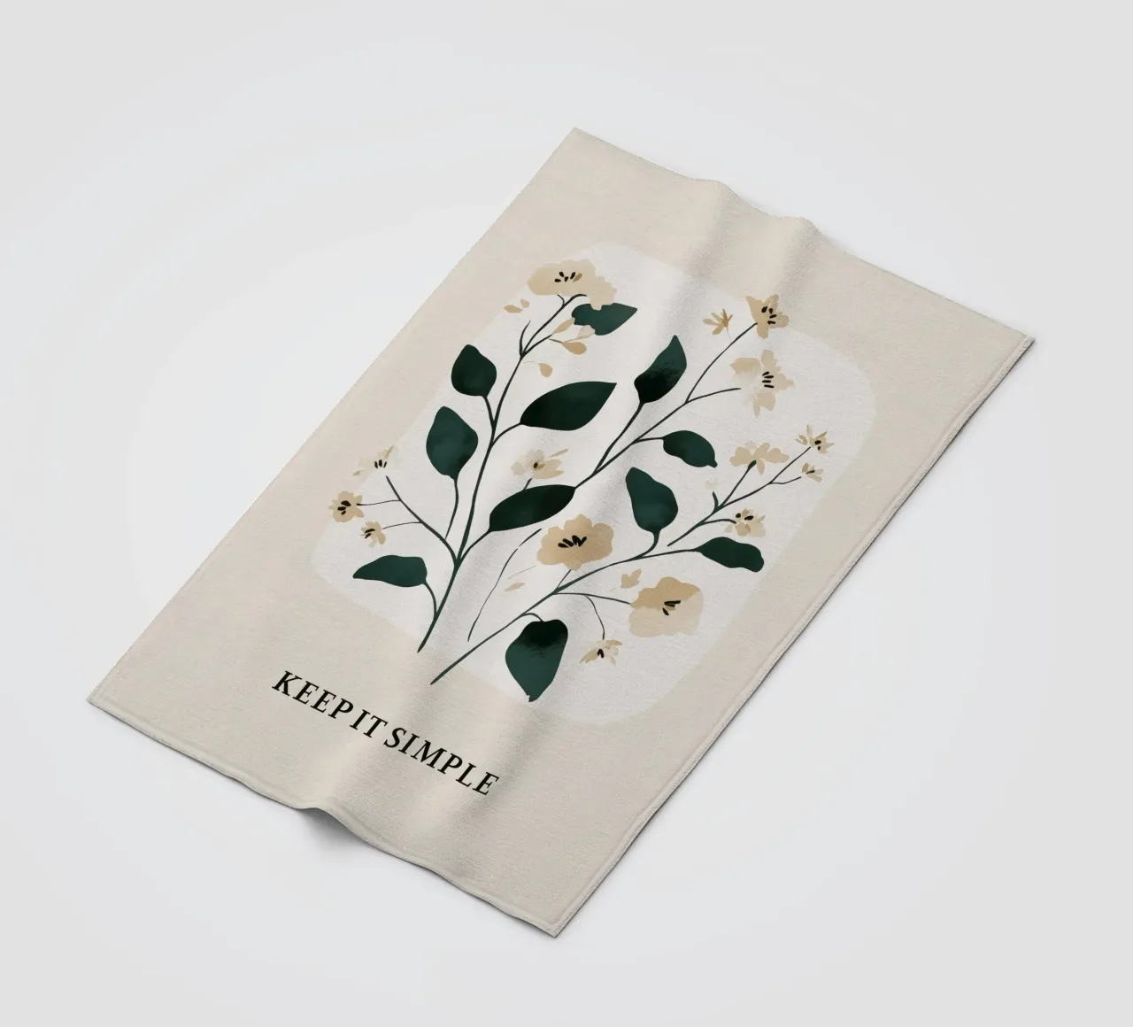 Keep It Simple No 2 coperta in pile da treechild