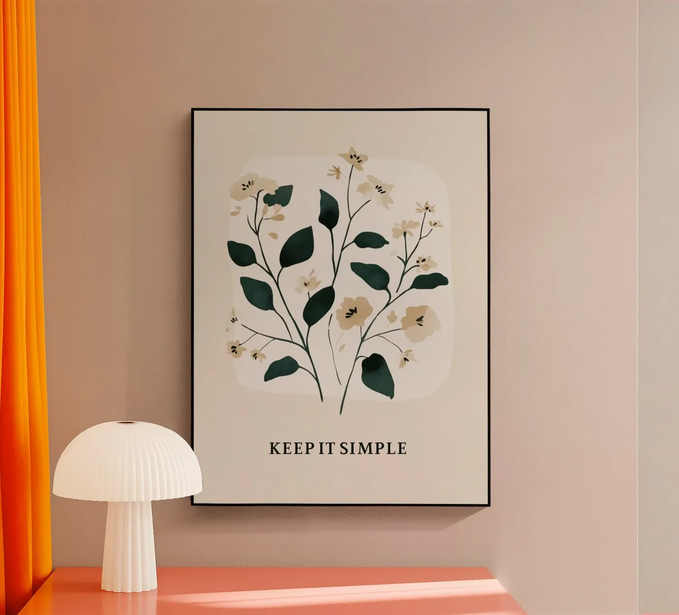 Keep It Simple No 2 Acryl-Glas von treechild