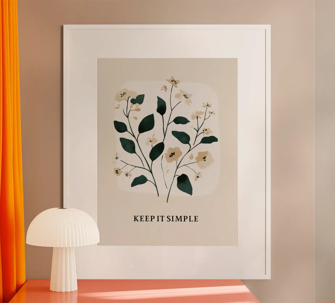 Keep It Simple No 2 poster van treechild