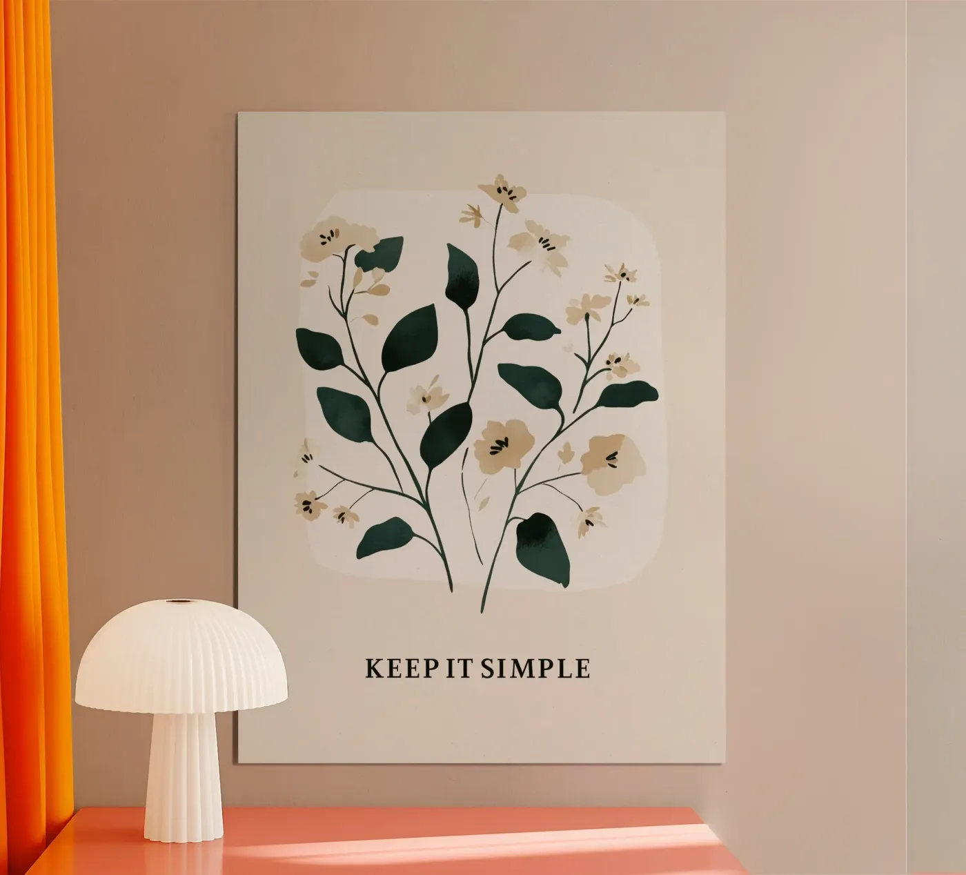 Keep It Simple No 2 poster van treechild