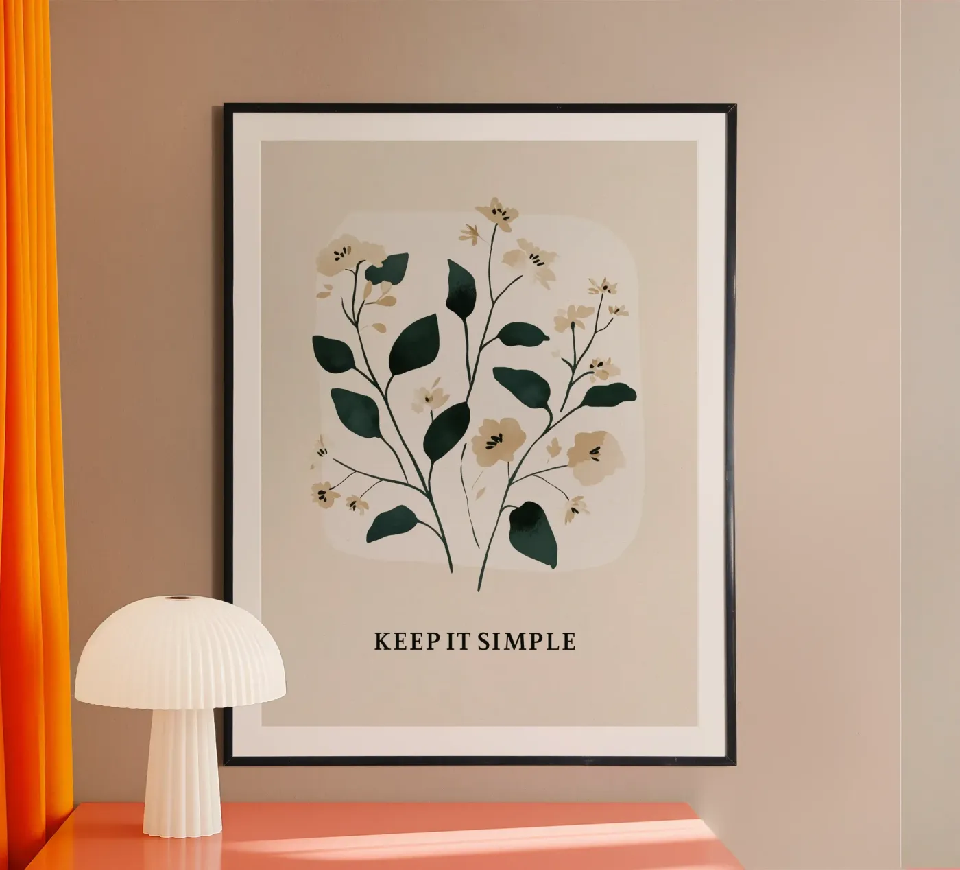 Keep It Simple No 2 poster van treechild