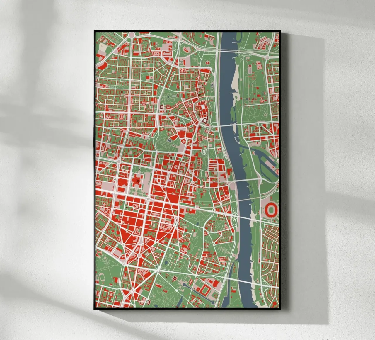 Warsaw Classic plexiglass da Planos Urbanos