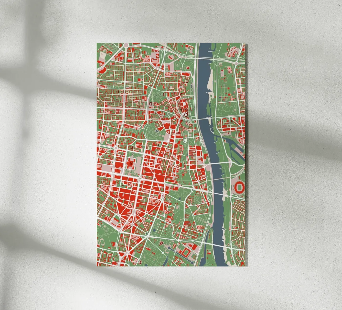 Warsaw Classic plexiglass da Planos Urbanos