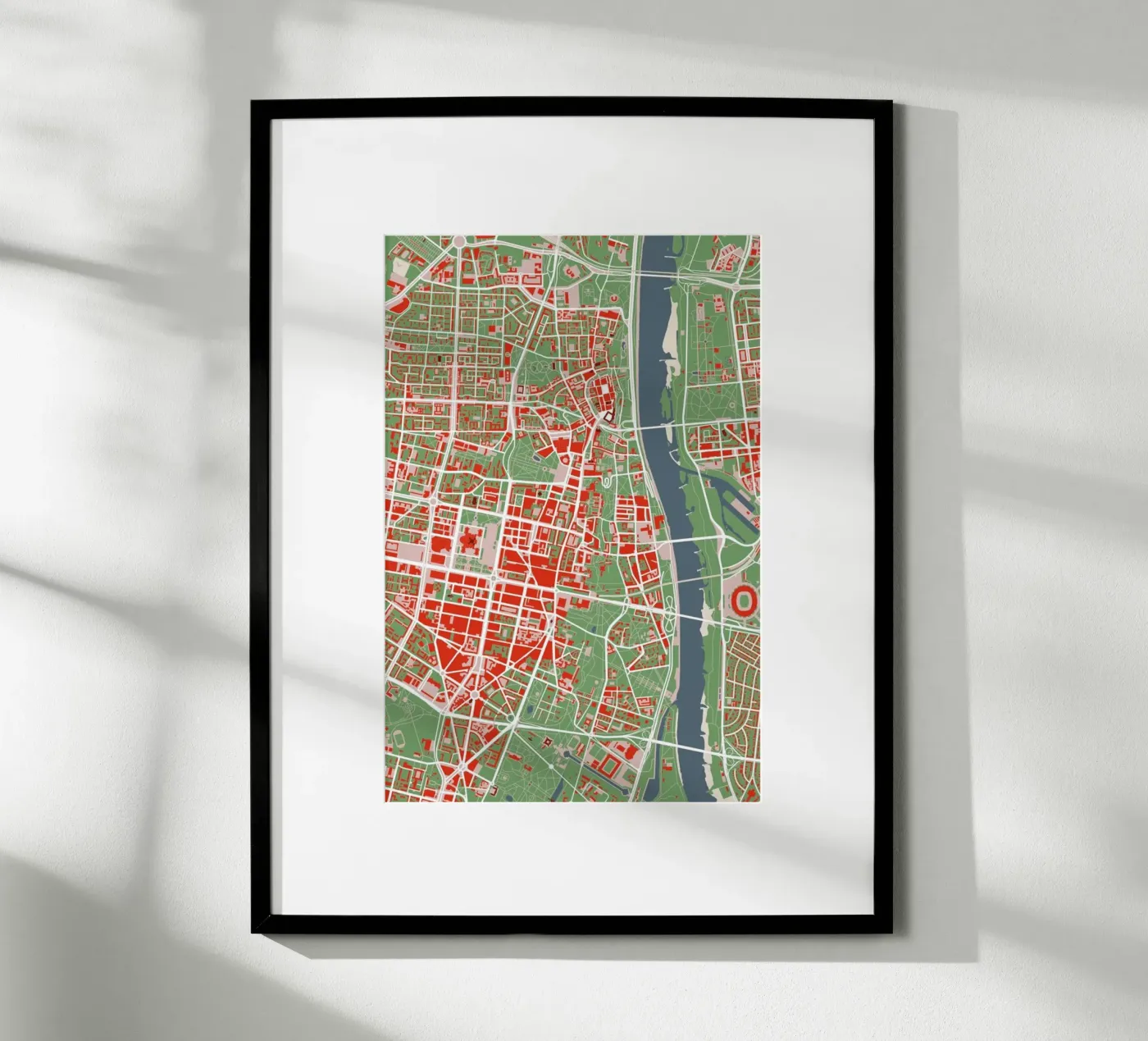 Warsaw Classic poster da Planos Urbanos